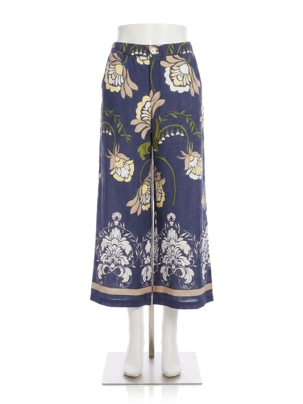 NEW FIFTEEN TWENTY tilly cropped pants in print
